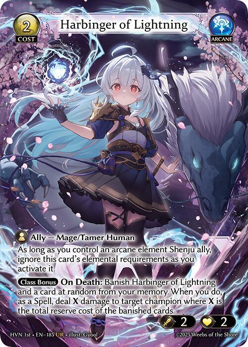Harbinger of Lightning - Abyssal Heaven - 185 - - NM