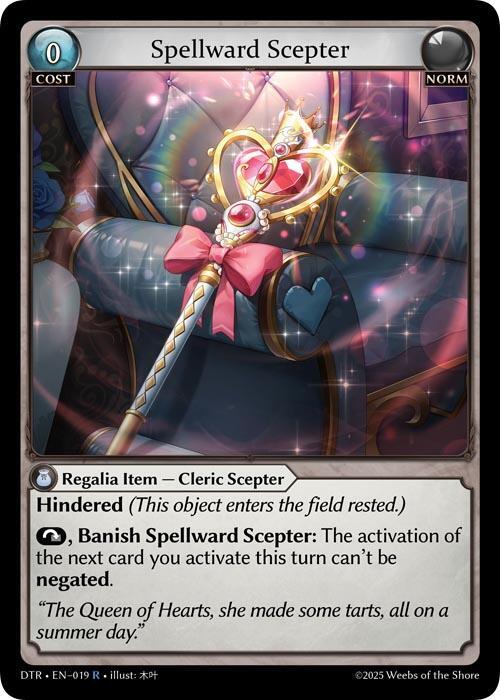Spellward Scepter - Distorted Reflections - 019 - - NM