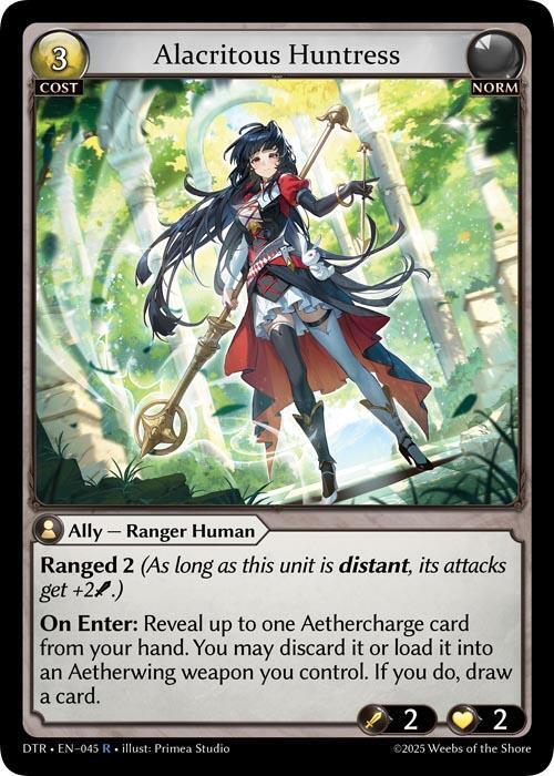 Alacritous Huntress - Distorted Reflections - 045 - - NM