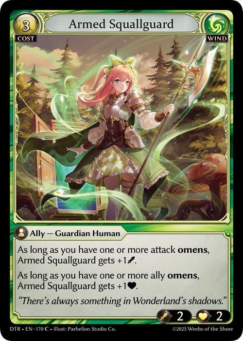 Armed Squallguard - Distorted Reflections - 170 - Foil - NM