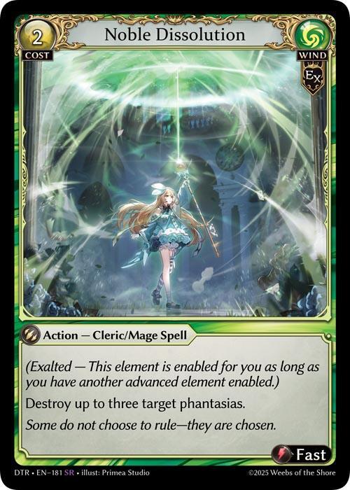 Noble Dissolution - Distorted Reflections - 181 - - NM