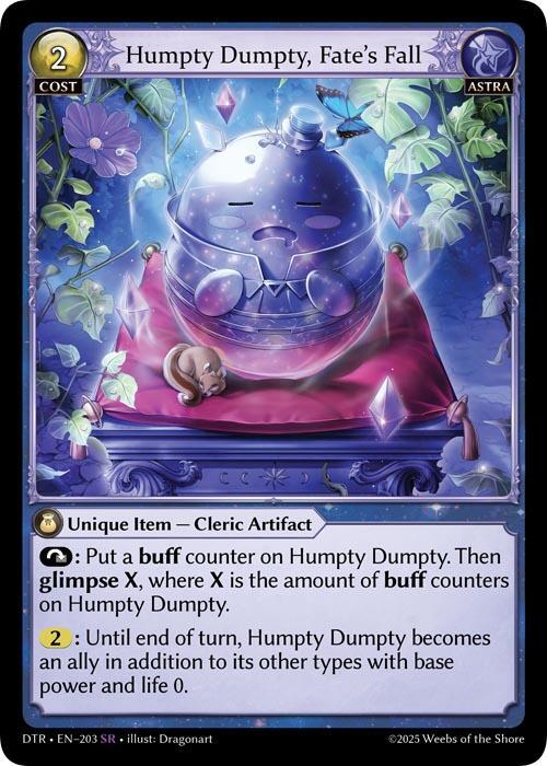 Humpty Dumpty, Fate's Fall - Distorted Reflections - 203 - - NM