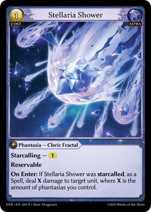 Stellaria Shower - Distorted Reflections - 204 - - NM