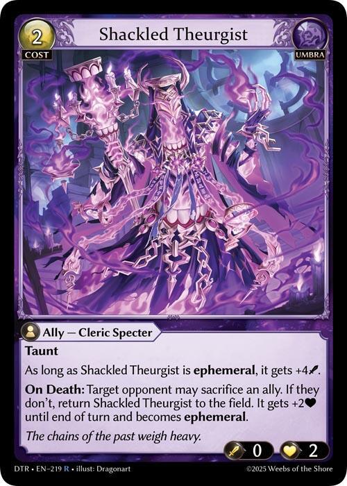 Shackled Theurgist - Distorted Reflections - 219 - - NM