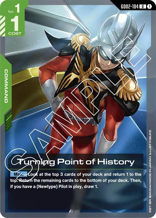 Turning Point of History - Dual Impact - GD02-104 - NM