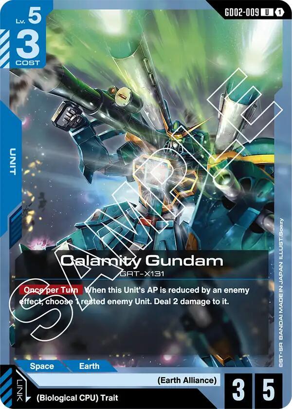 Calamity Gundam - Dual Impact - GD02-009 - NM