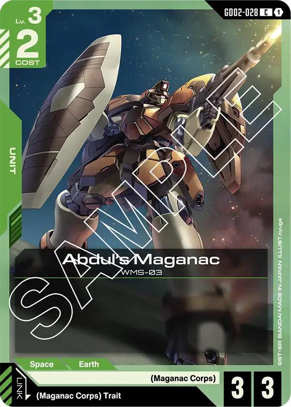 Abduls Maganac - Dual Impact - GD02-028 - NM