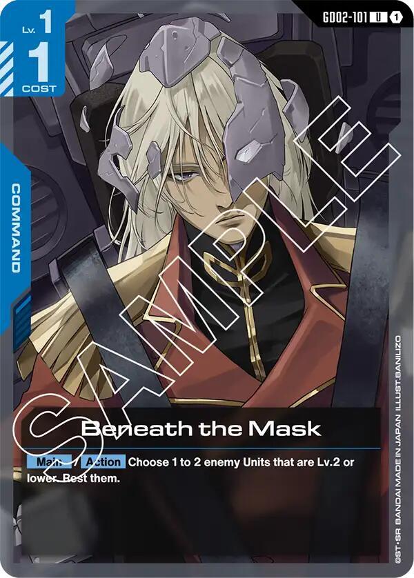 Beneath the Mask - Dual Impact - GD02-101 - NM