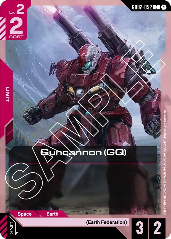 Guncannon GQ - Dual Impact - GD02-052 - NM