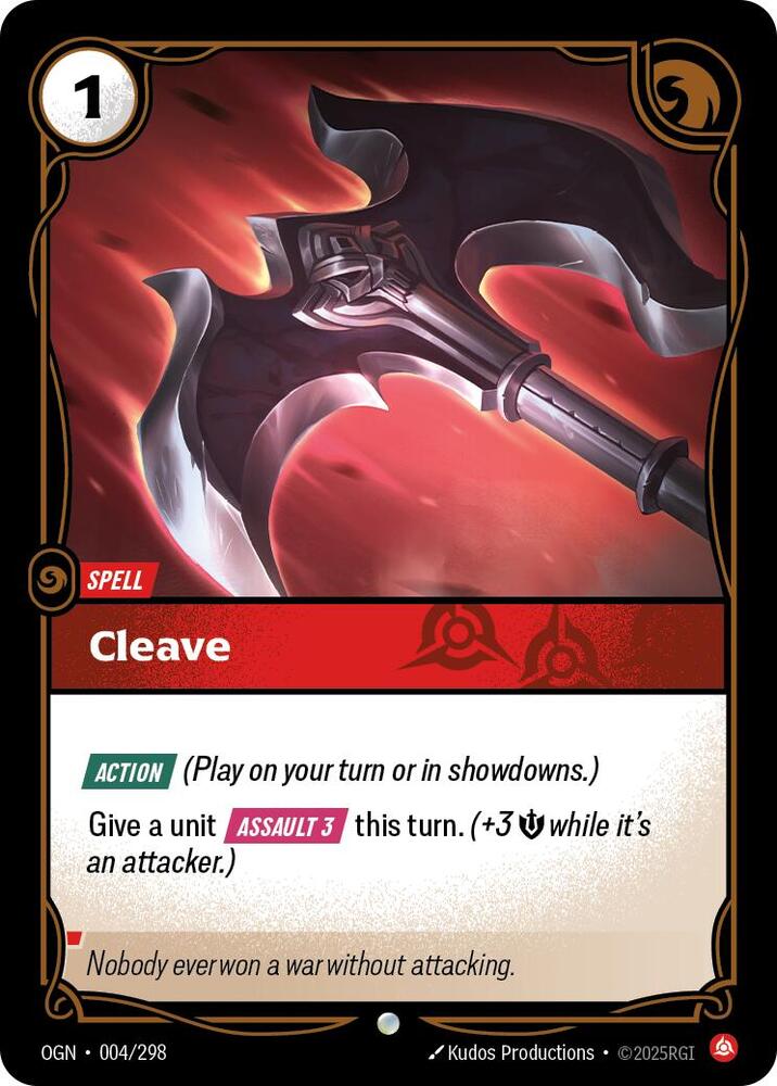 Cleave - Origins - 004/298 - Foil - NM