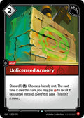 Unlicensed Armory - Origins - 023/298 - Foil - NM