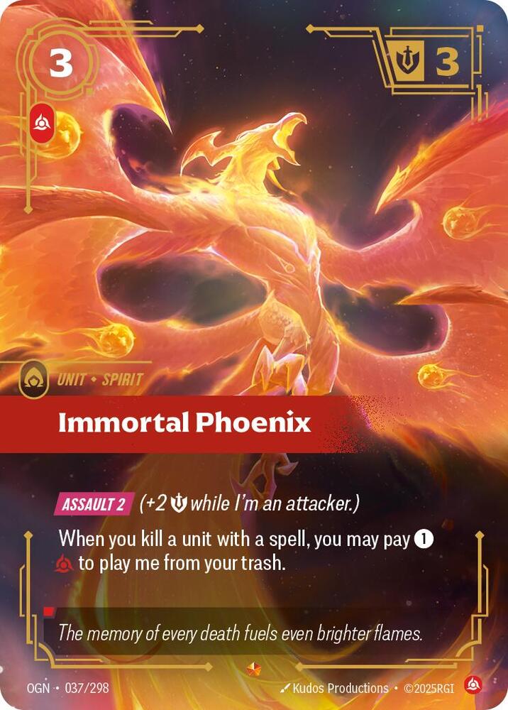 Immortal Phoenix - Origins - 037/298 - Foil - NM