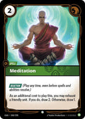 Meditation - Origins - 048/298 - - NM