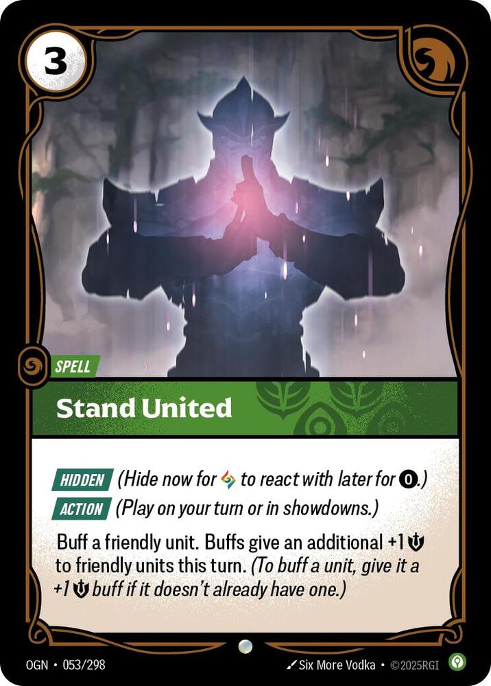 Stand United - Origins - 053/298 - - NM