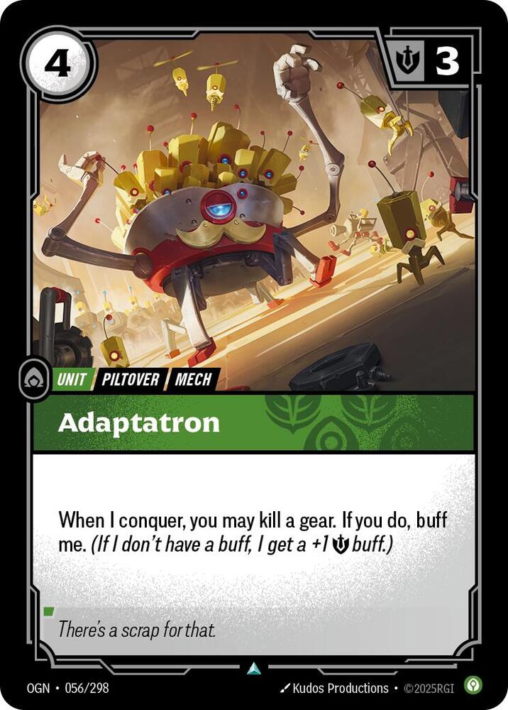 Adaptatron - Origins - 056/298 - - NM