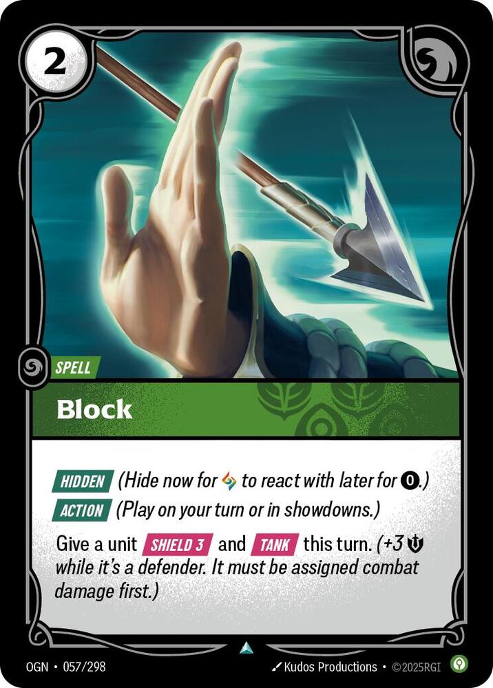 Block - Origins - 057/298 - - NM