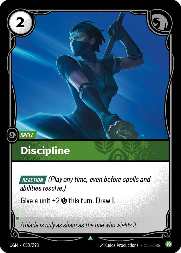 Discipline - Origins - 058/298 - - NM