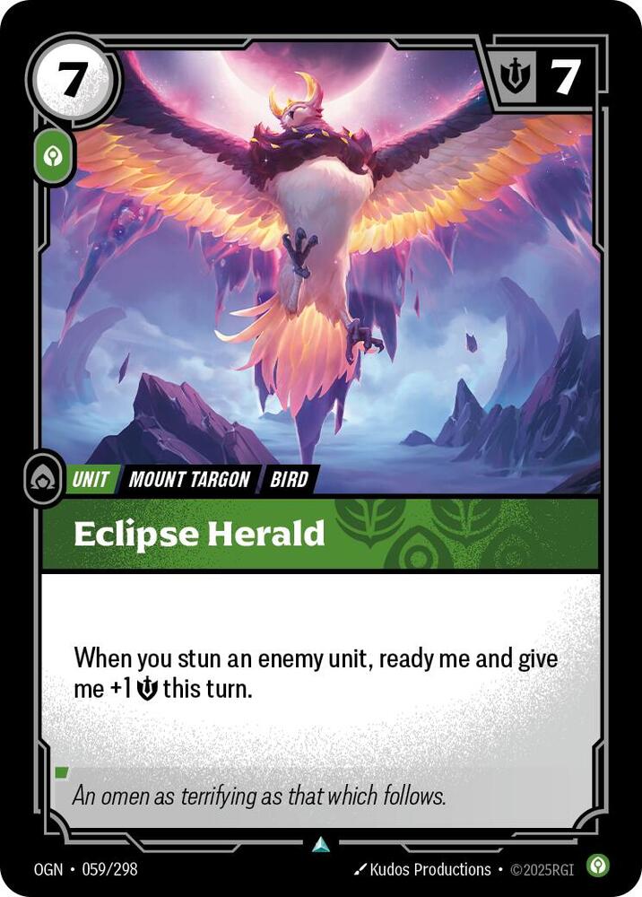 Eclipse Herald - Origins - 059/298 - Foil - NM