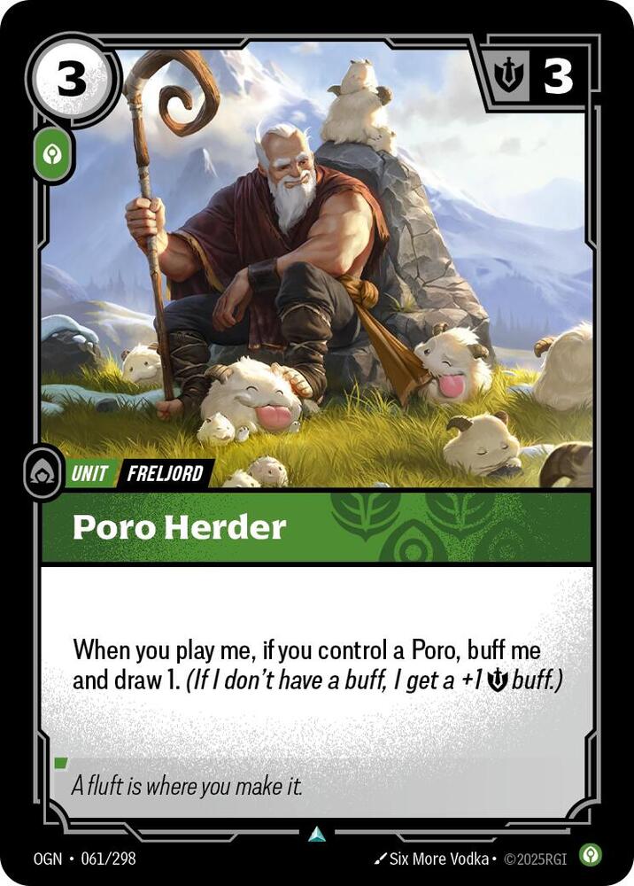 Poro Herder - Origins - 061/298 - - NM