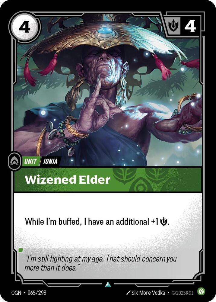 Wizened Elder - Origins - 065/298 - - NM