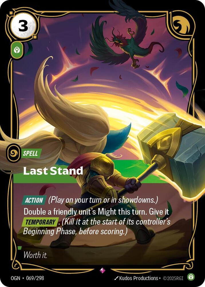 Last Stand - Origins - 069/298 - Foil - NM