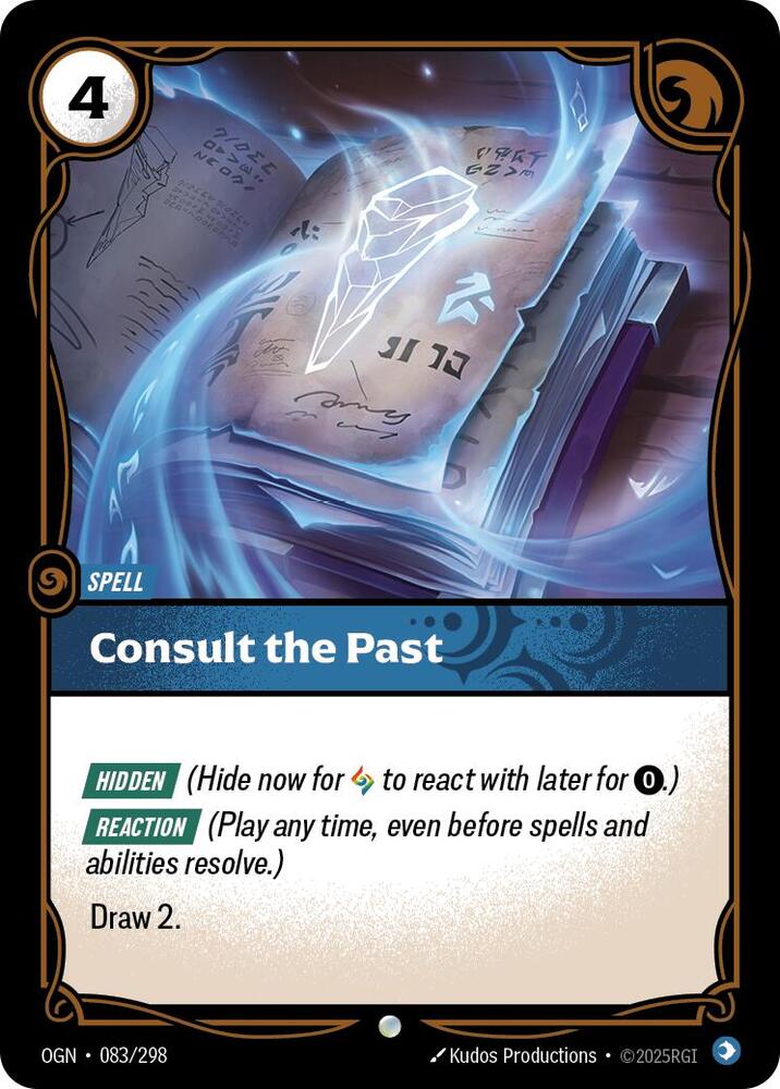 Consult the Past - Origins - 083/298 - Foil - NM