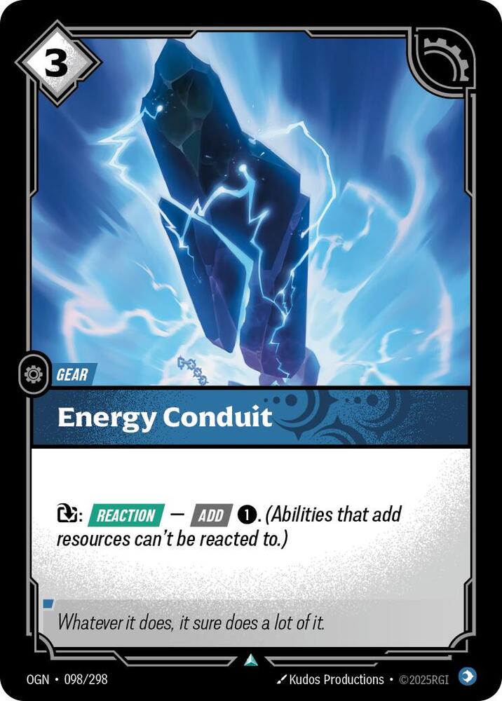 Energy Conduit - Origins - 098/298 - Foil - NM