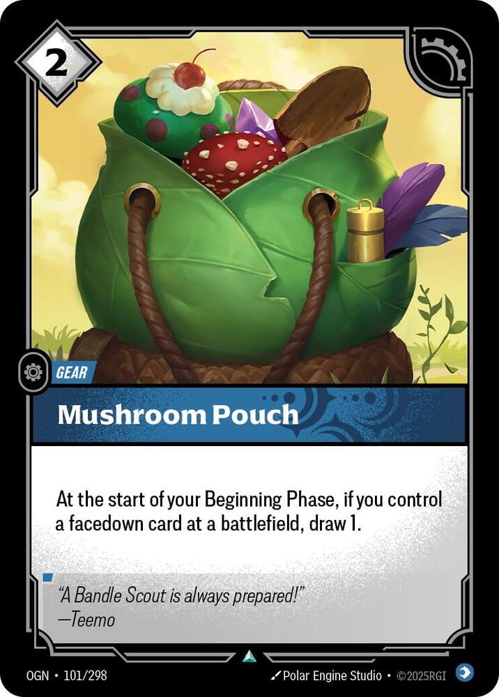 Mushroom Pouch - Origins - 101/298 - Foil - NM