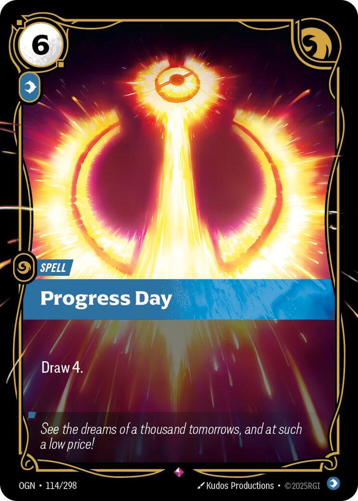 Progress Day - Origins - 114/298 - Foil - NM