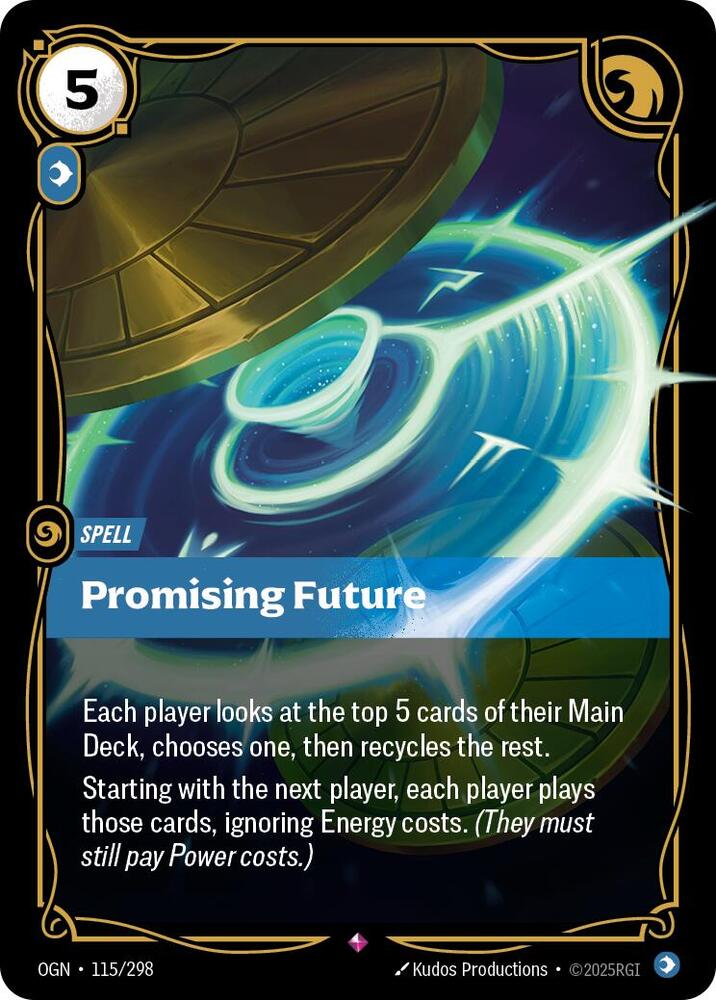 Promising Future - Origins - 115/298 - Foil - NM