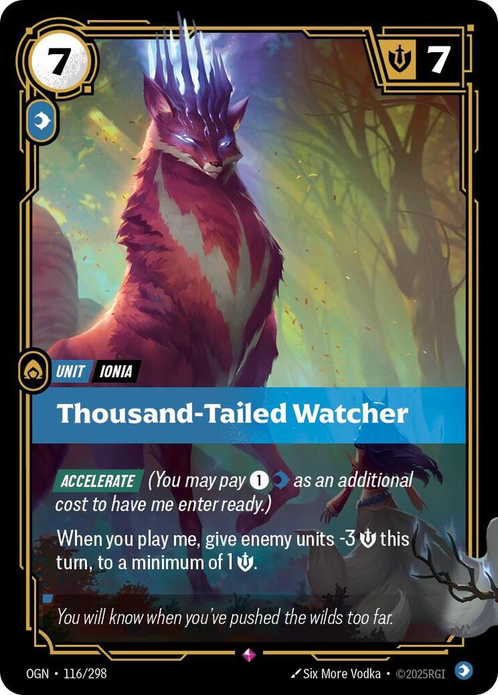 Thousand-Tailed Watcher - Origins - 116/298 - Foil - NM