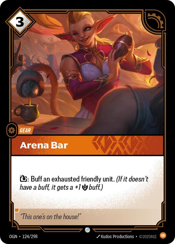 Arena Bar - Origins - 124/298 - Foil - NM
