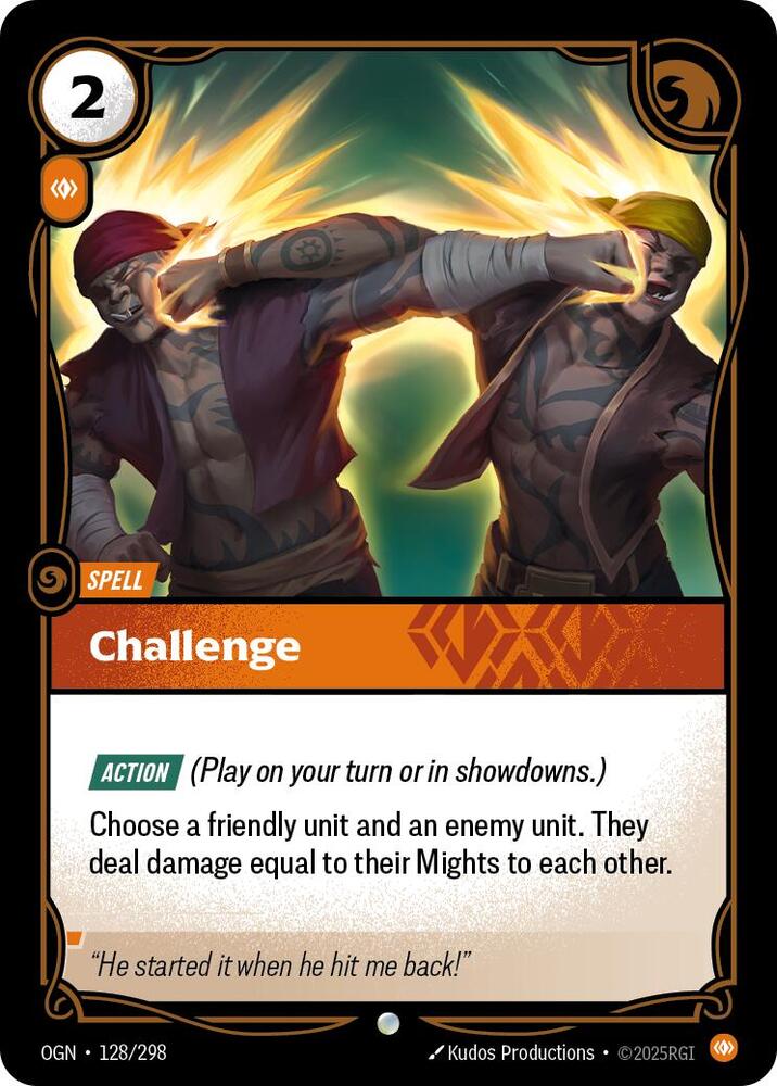 Challenge - Origins - 128/298 - Foil - NM