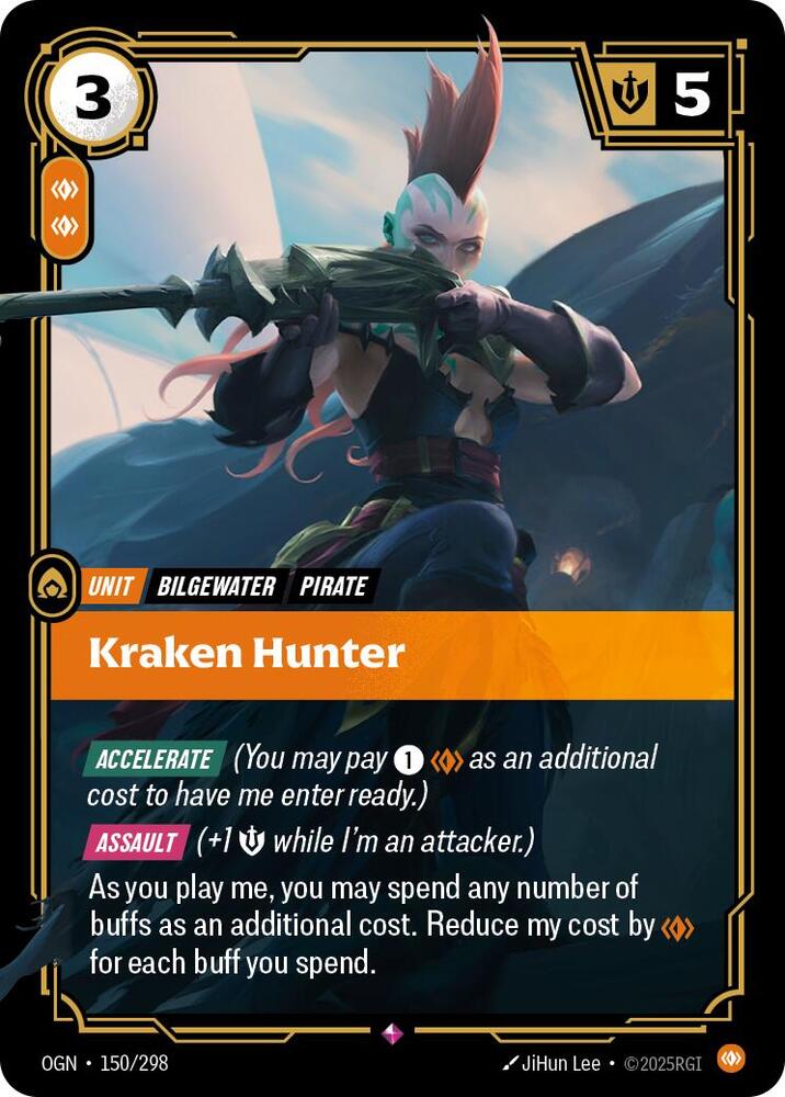 Kraken Hunter - Origins - 150/298 - Foil - NM