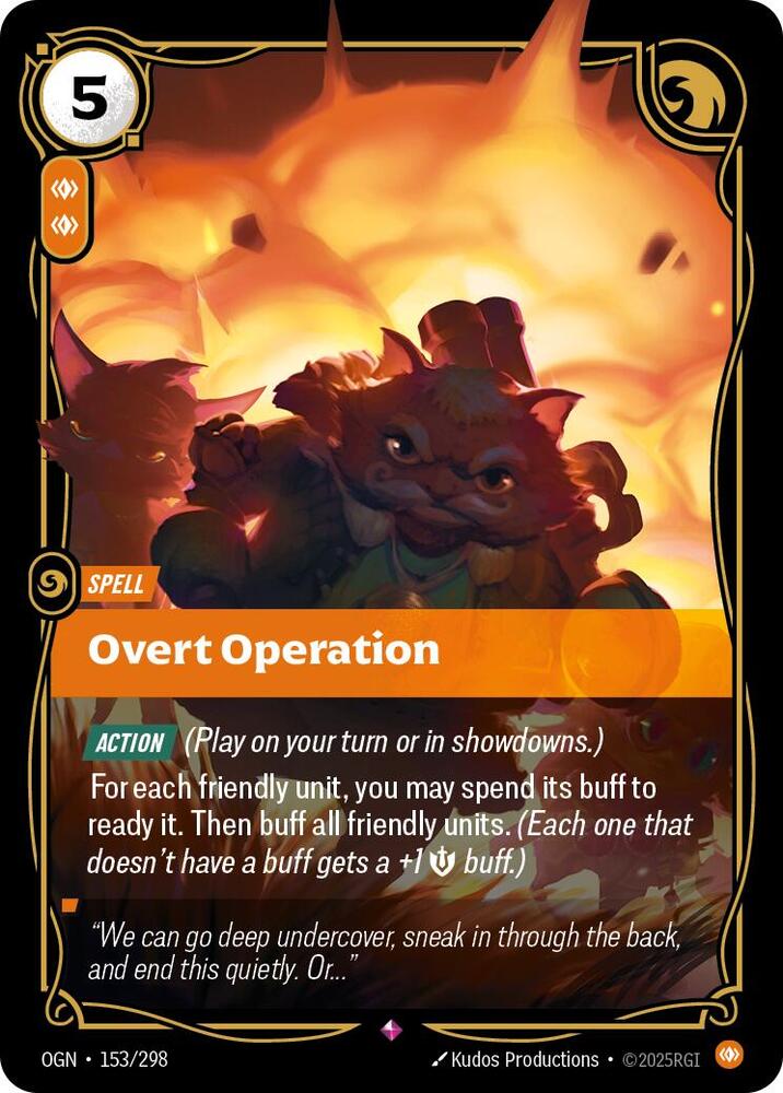 Overt Operation - Origins - 153/298 - Foil - NM