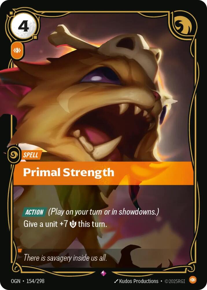 Primal Strength - Origins - 154/298 - Foil - NM