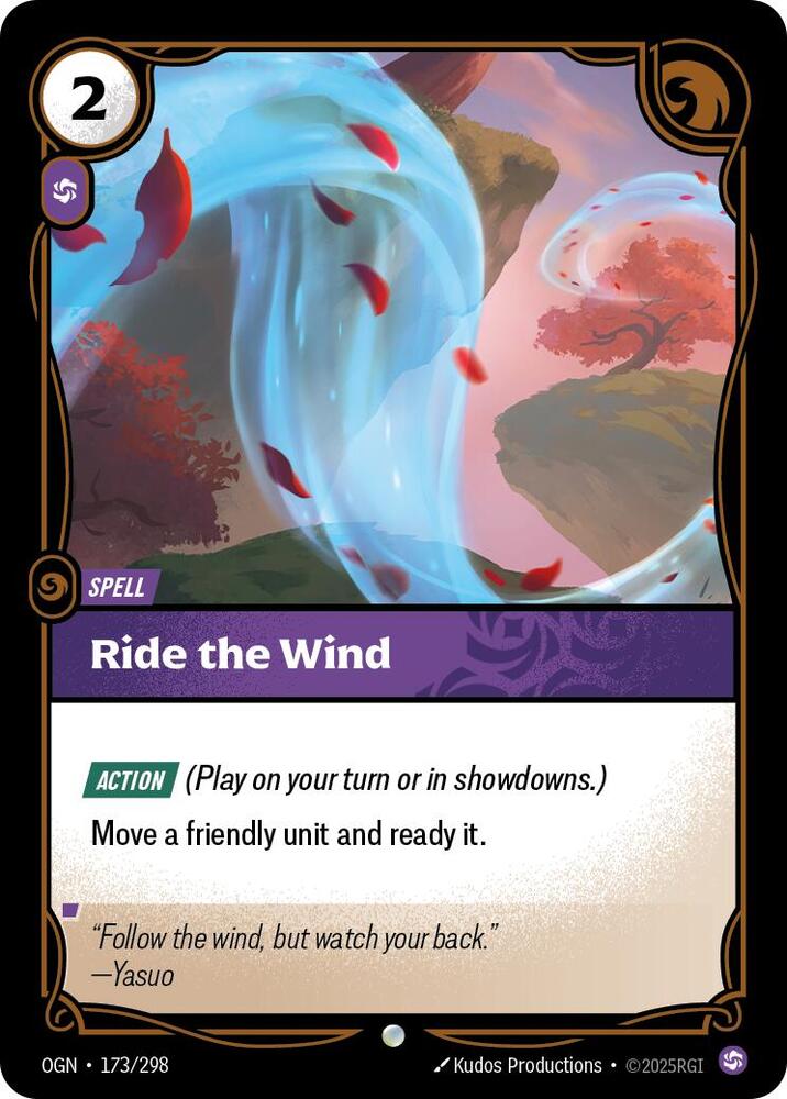 Ride The Wind - Origins - 173/298 - - NM