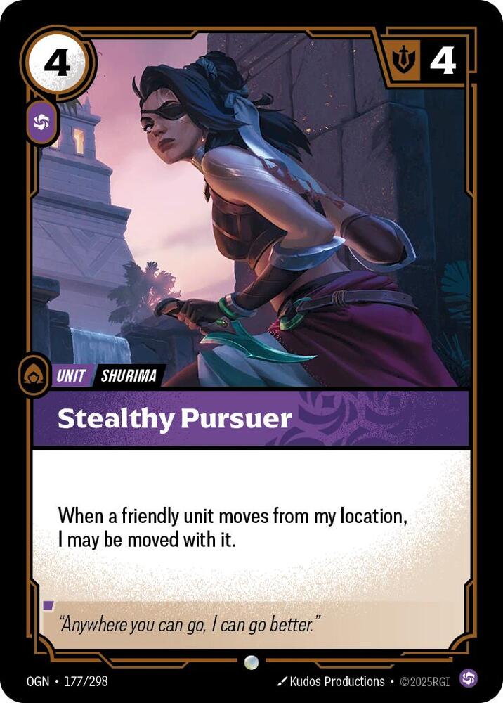 Stealthy Pursuer - Origins - 177/298 - - NM
