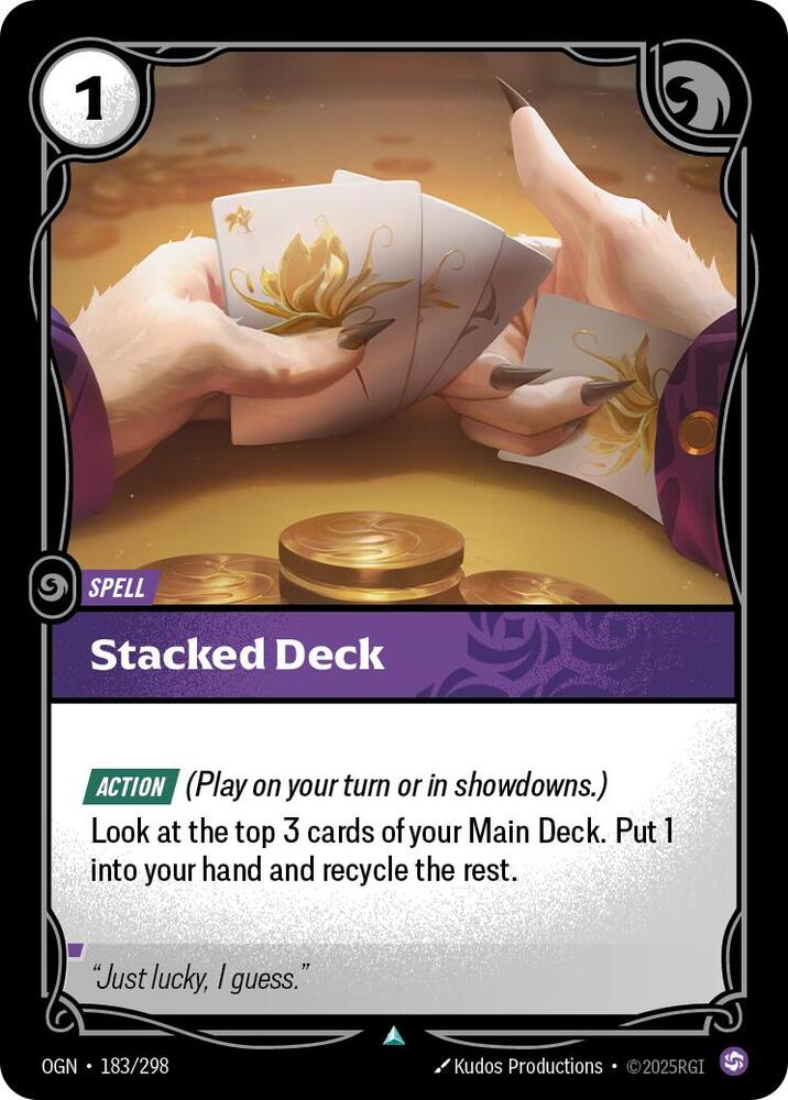 Stacked Deck - Origins - 183/298 - - NM