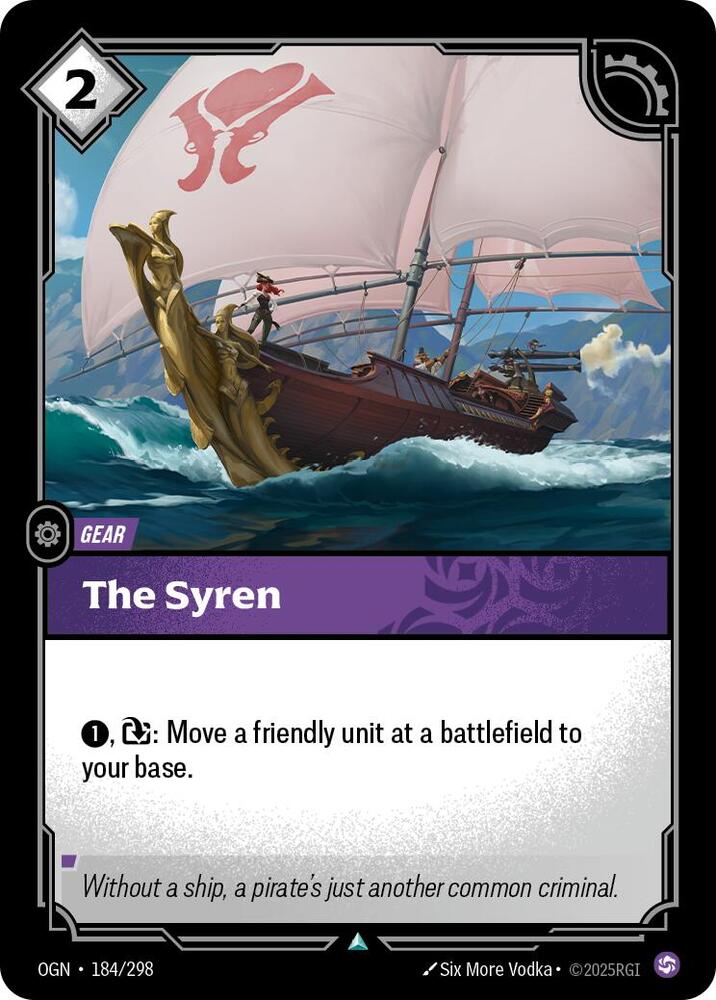 The Syren - Origins - 184/298 - - NM