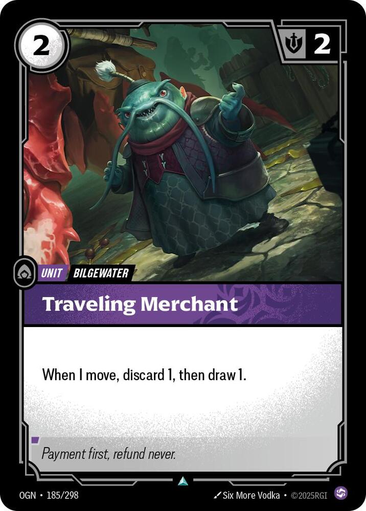 Traveling Merchant - Origins - 185/298 - Foil - NM