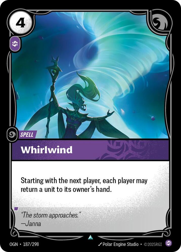 Whirlwind - Origins - 187/298 - - NM