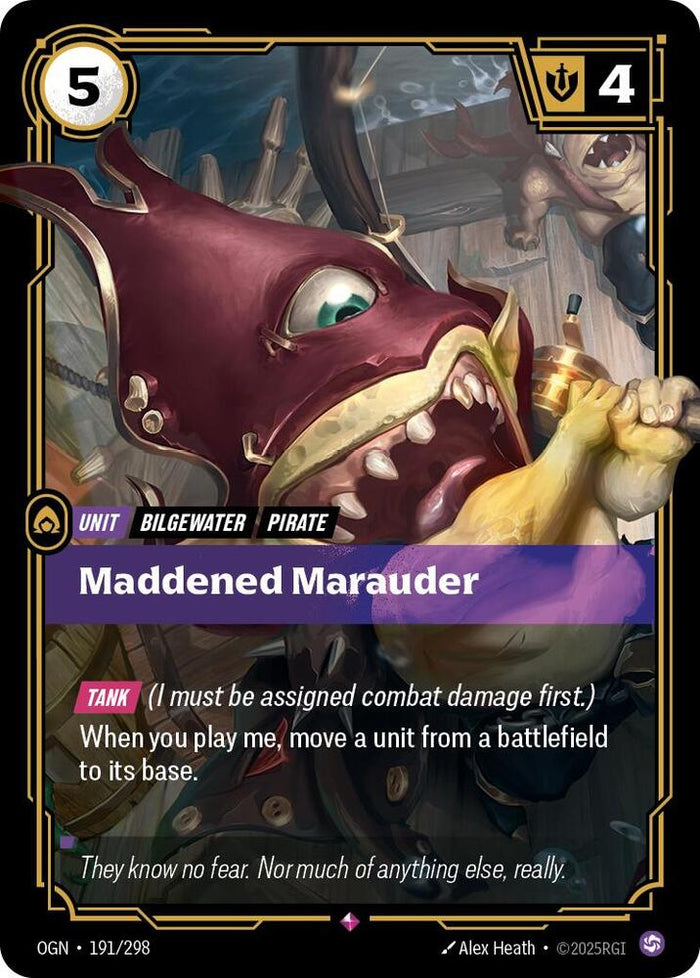 Maddened Marauder - Origins - 191/298 - Foil - NM