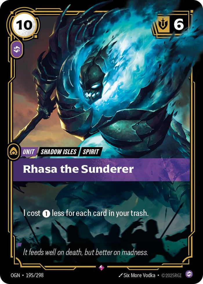 Rhasa the Sunderer - Origins - 195/298 - Foil - NM