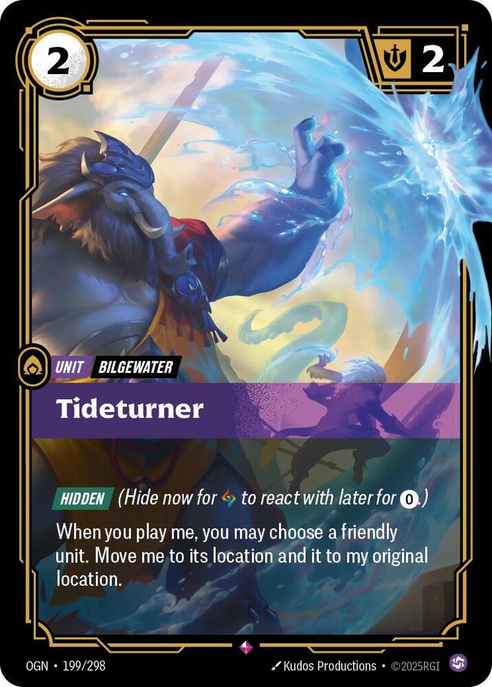Tideturner - Origins - 199/298 - Foil - NM