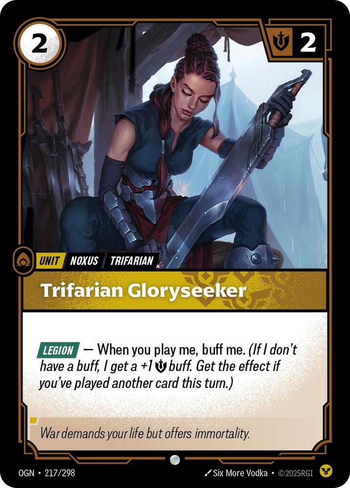 Trifarian Gloryseeker - Origins - 217/298 - Foil - NM