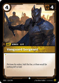 Vanguard Sergeant - Origins - 219/298 - - NM