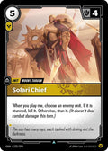 Solari Chief - Origins - 225/298 - Foil - NM