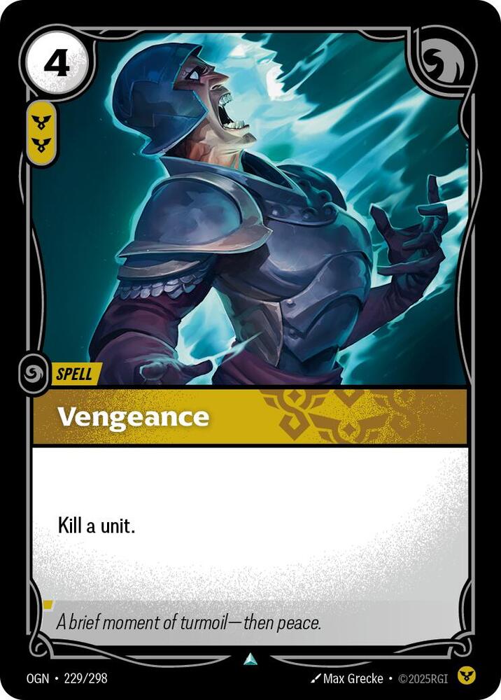 Vengeance - Origins - 229/298 - Foil - NM