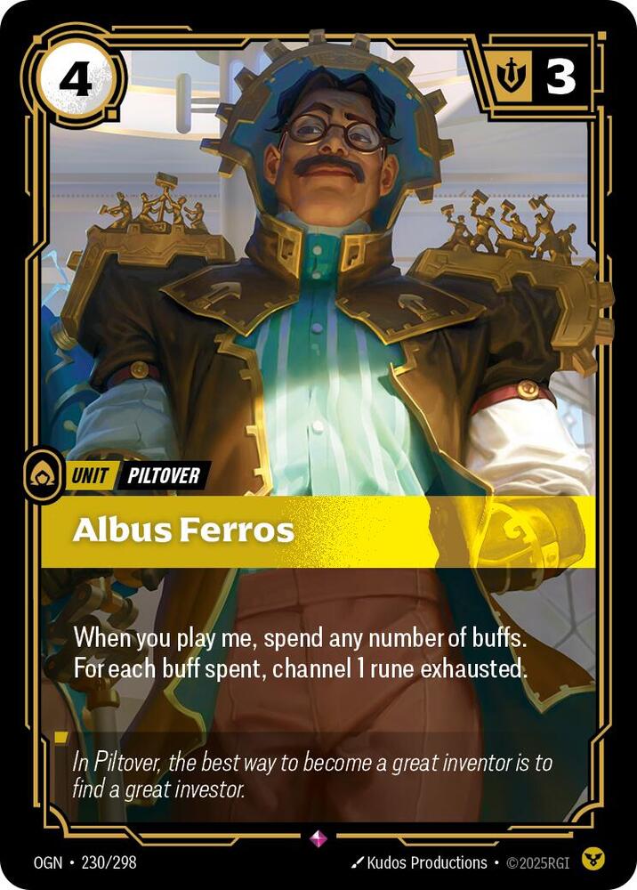Albus Ferros - Origins - 230/298 - Foil - NM
